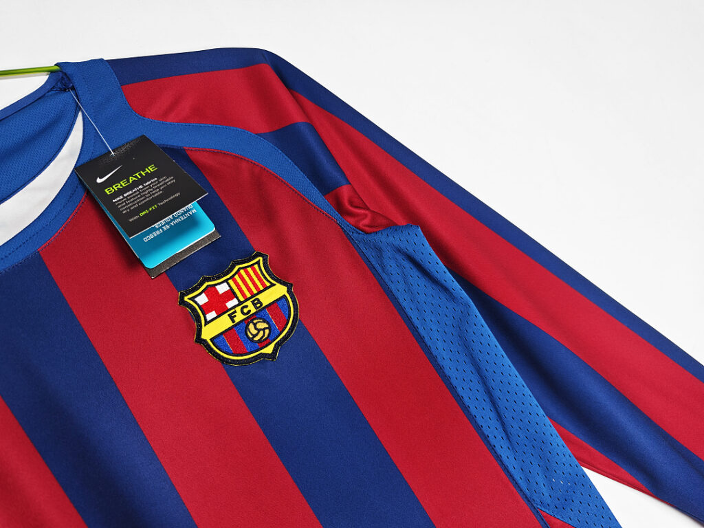 Maillot FC Barcelone Domicile 2005/06 - Manches Longues