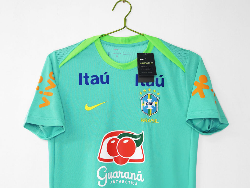 Maillot Brésil Entraînement 2024 Vert