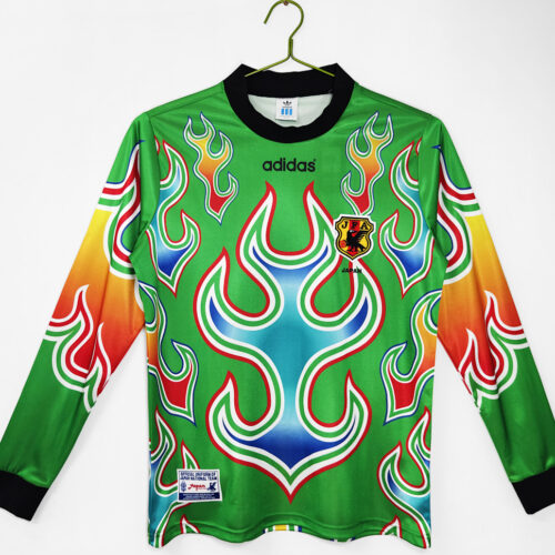 Maillot Japon Gardien 1998 Vert - Manches Longues
