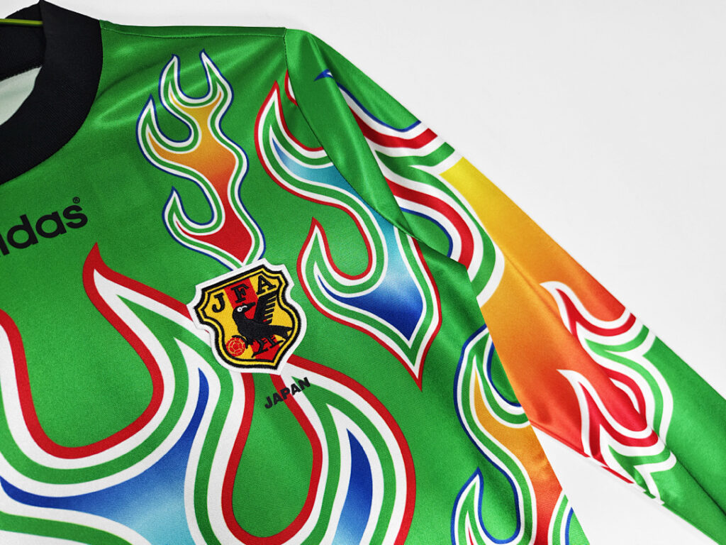 Maillot Japon Gardien 1998 Vert - Manches Longues
