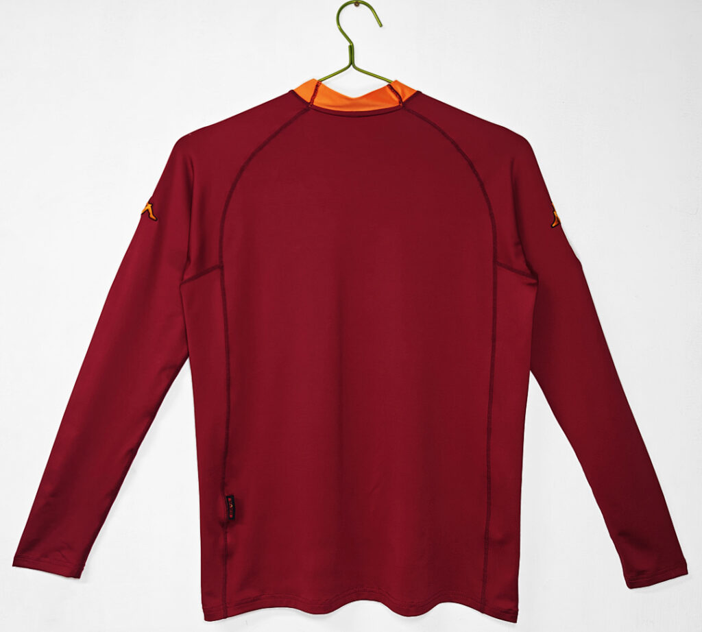 Maillot AS Roma Domicile 2001/02 - Manches Longues