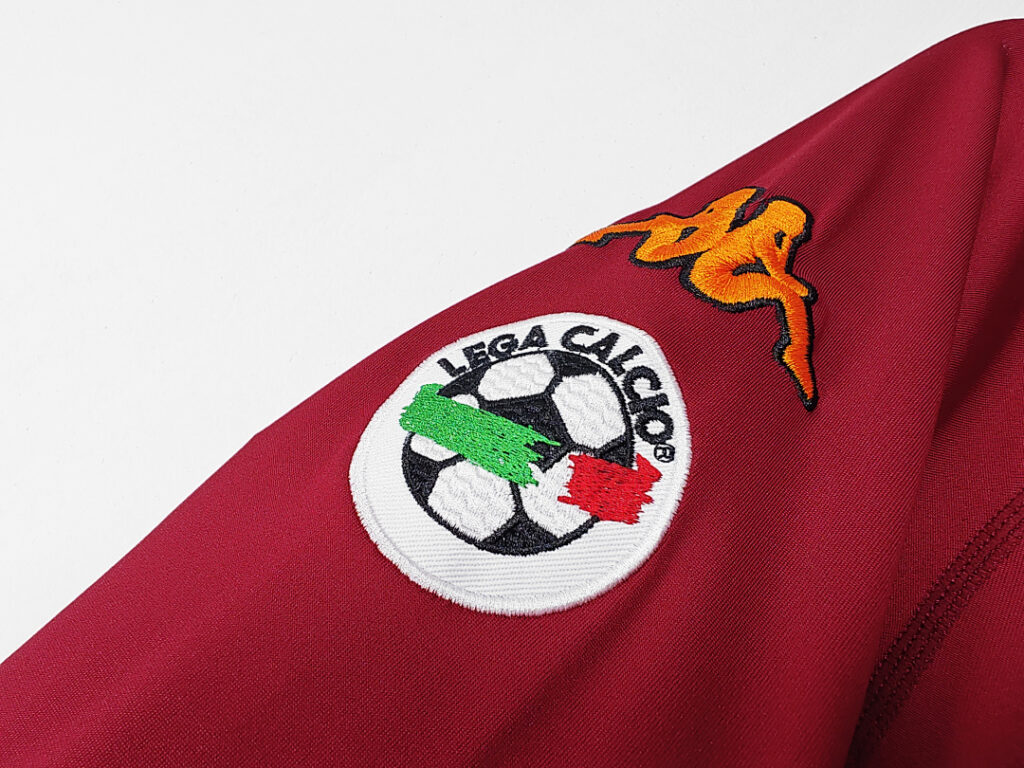 Maillot AS Roma Domicile 2001/02 - Manches Longues