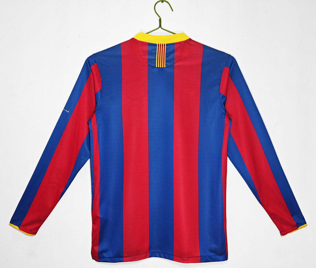 Maillot FC Barcelone Domicile 2010/11 - Manches Longues
