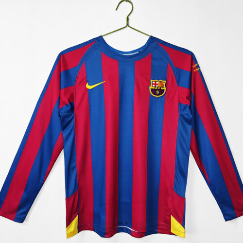 Maillot FC Barcelone Domicile 2005/06 - Manches Longues