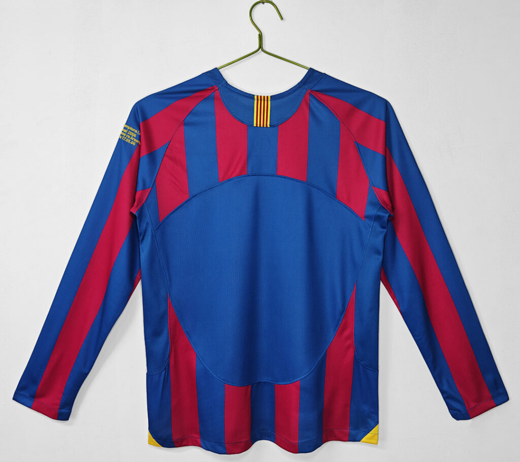 Maillot FC Barcelone Domicile 2005/06 - Manches Longues
