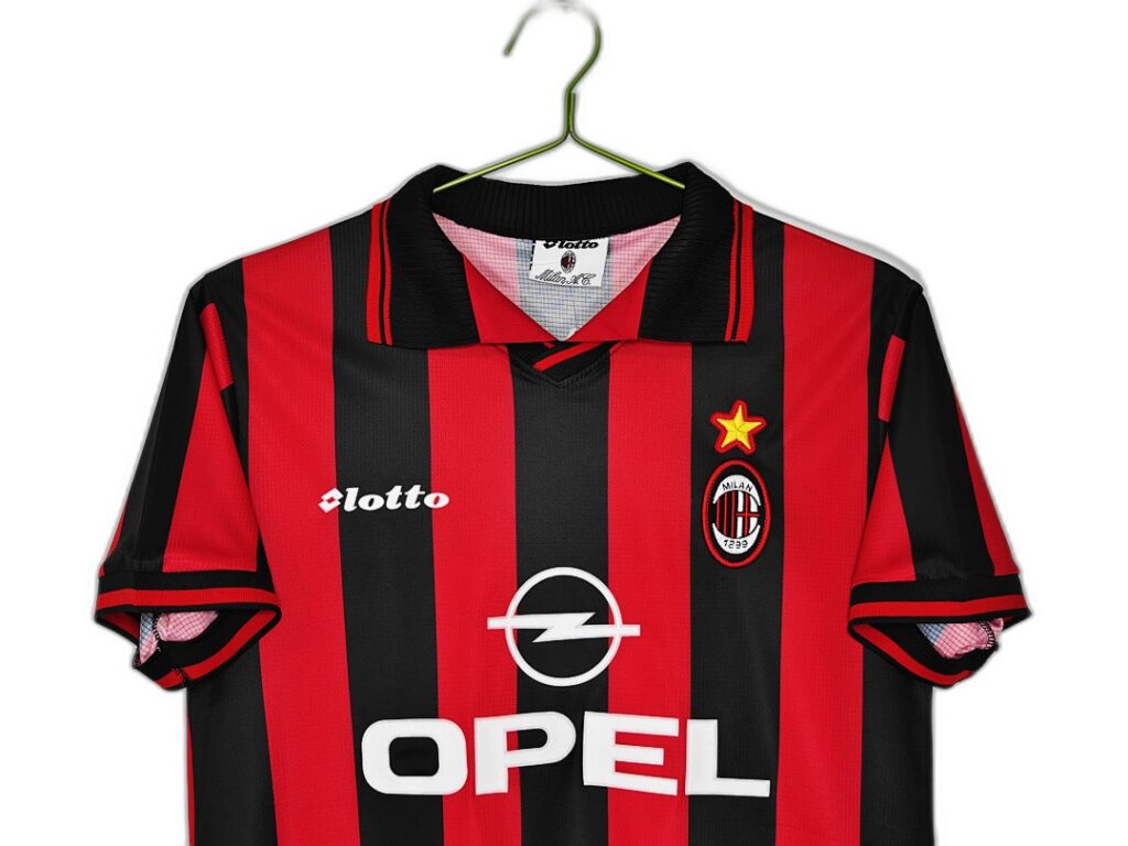 Maillot AC Milan Domicile 1997/98