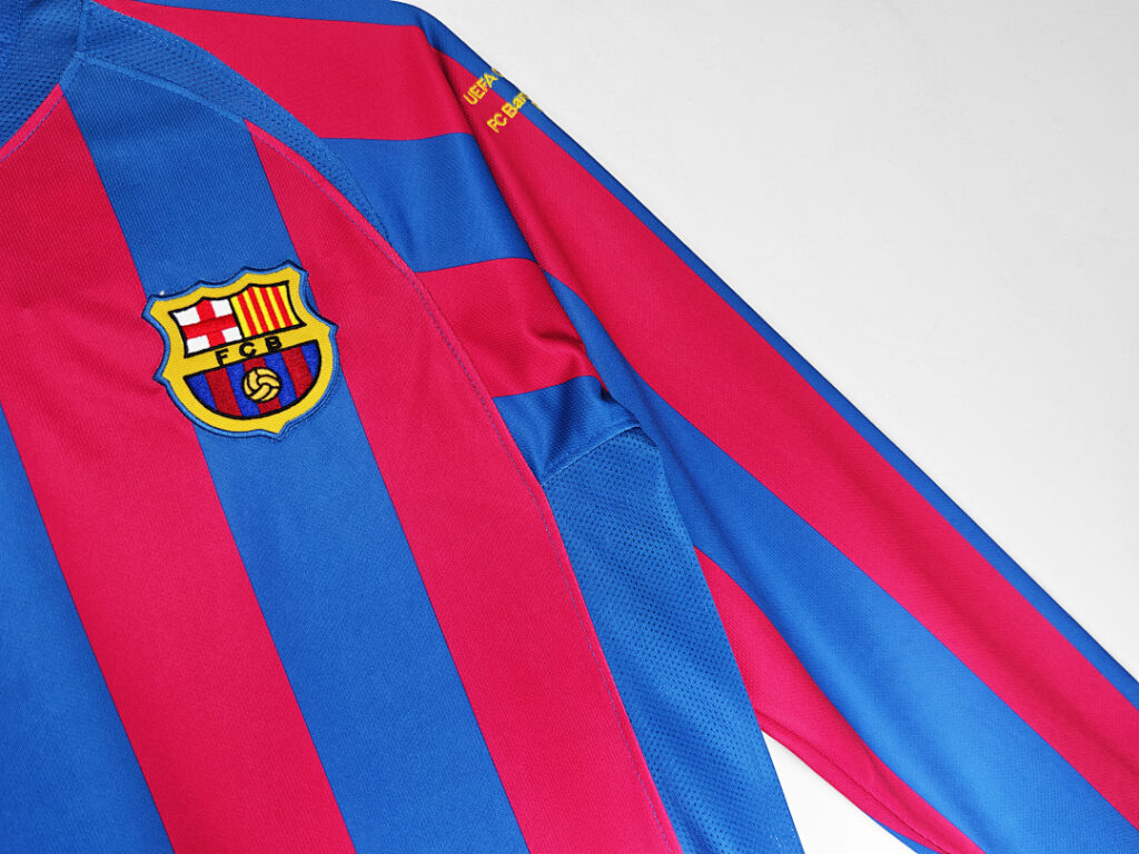 Maillot FC Barcelone Domicile 2005/06 - Manches Longues