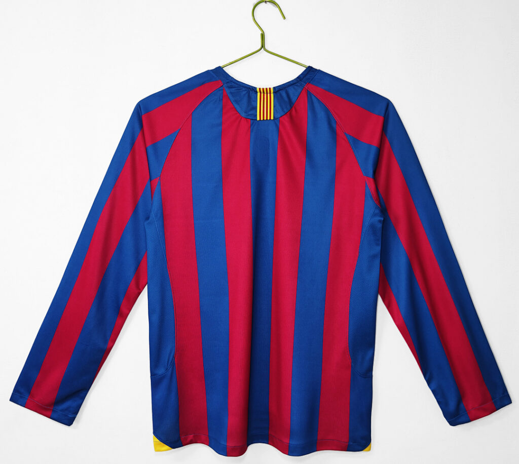 Maillot FC Barcelone Domicile 2005/06 - Manches Longues