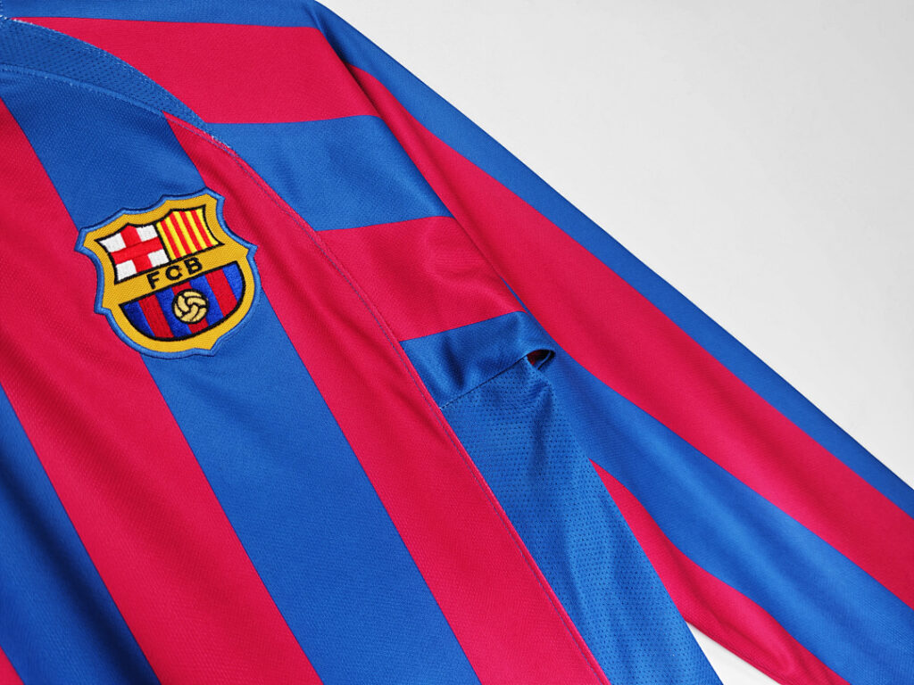 Maillot FC Barcelone Domicile 2005/06 - Manches Longues