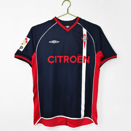 Maillot Celta Vigo Extérieur 2001/02 Noir