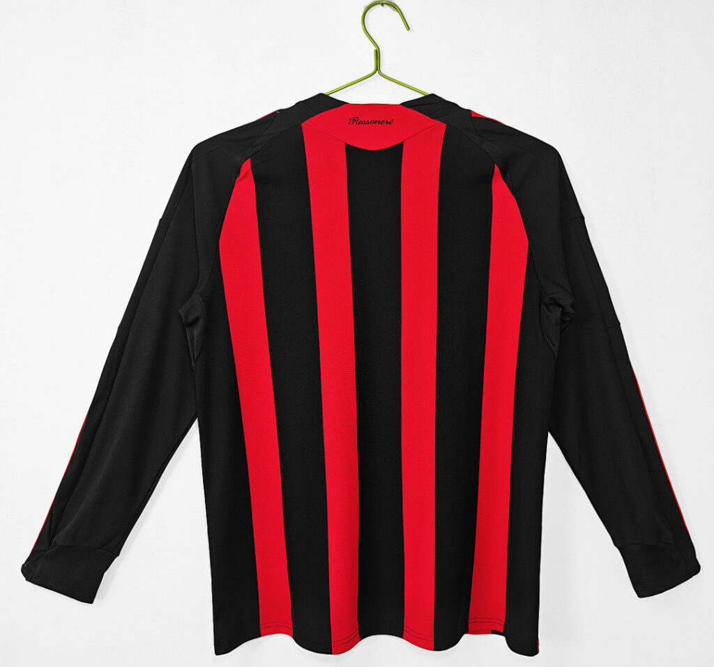 Maillot AC Milan Domicile 2008/09 - Manches Longues