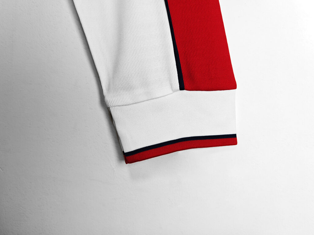 Maillot Liverpool Extérieur 1998 Blanc - Manches Longues