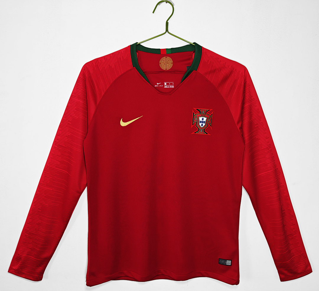 Maillot Portugal Domicile 2018 - Manches Longues