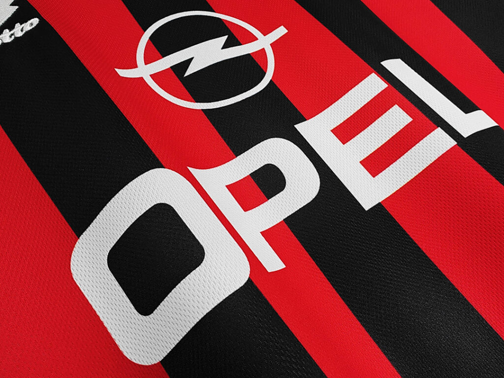 Maillot AC Milan Domicile 1996/97