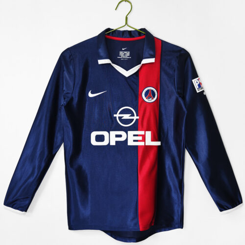Maillot Paris Saint-Germain Domicile 2001/02 - Manches Longues
