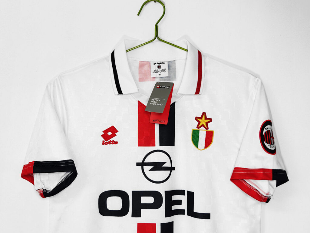 Maillot AC Milan Extérieur 1996/97 Blanc