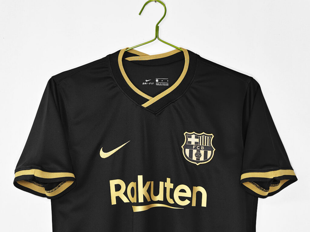 Maillot FC Barcelone Extérieur 2020/21 Noir
