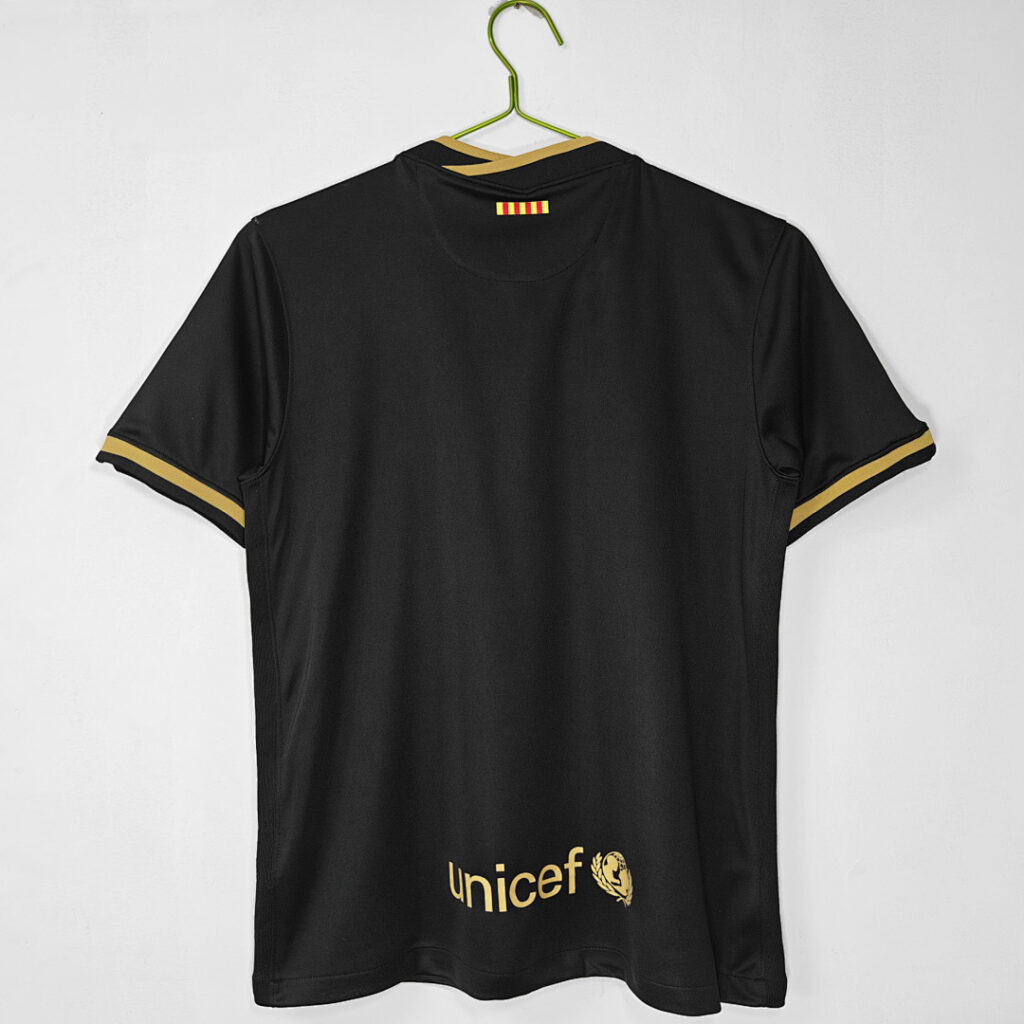 Maillot FC Barcelone Extérieur 2020/21 Noir