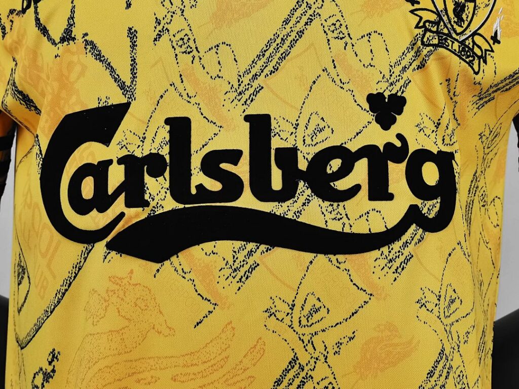 Maillot Liverpool Third 1994/96 Jaune