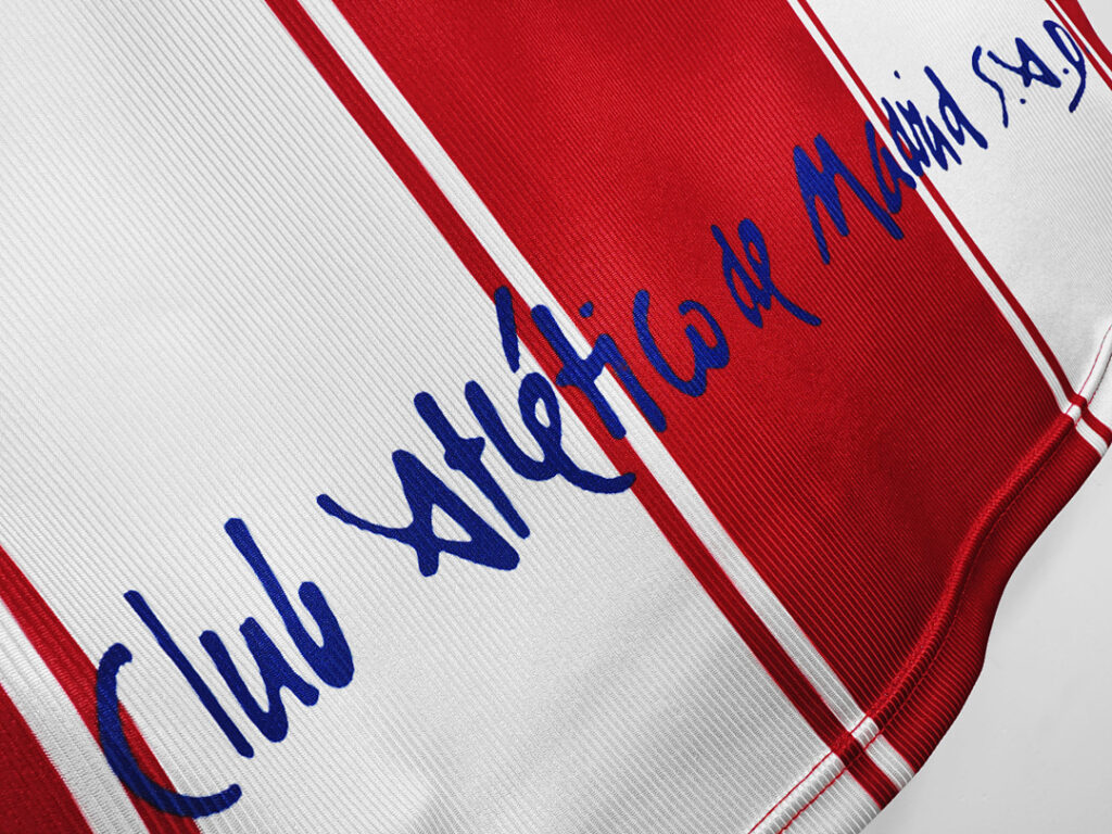 Maillot Atlético Madrid Domicile 1999/00