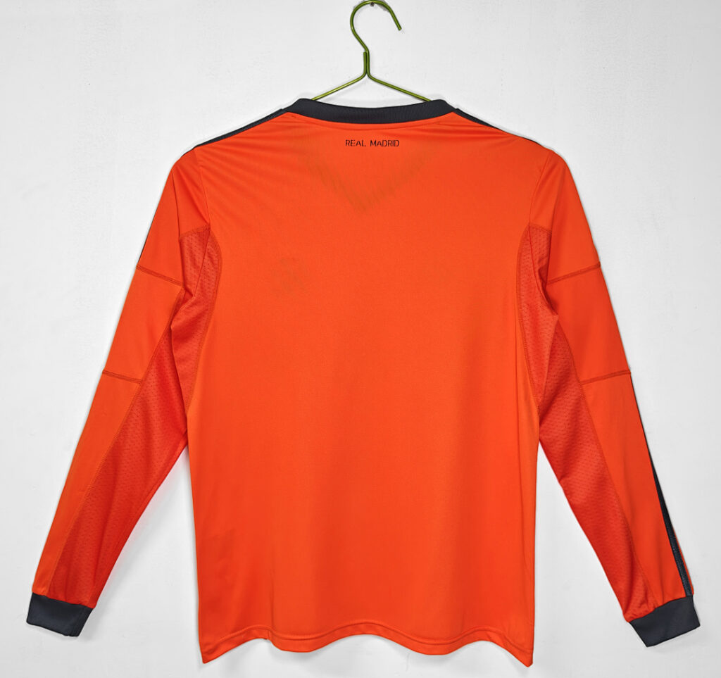 Maillot Real Madrid Third 2013/14 Orange - Manches Longues