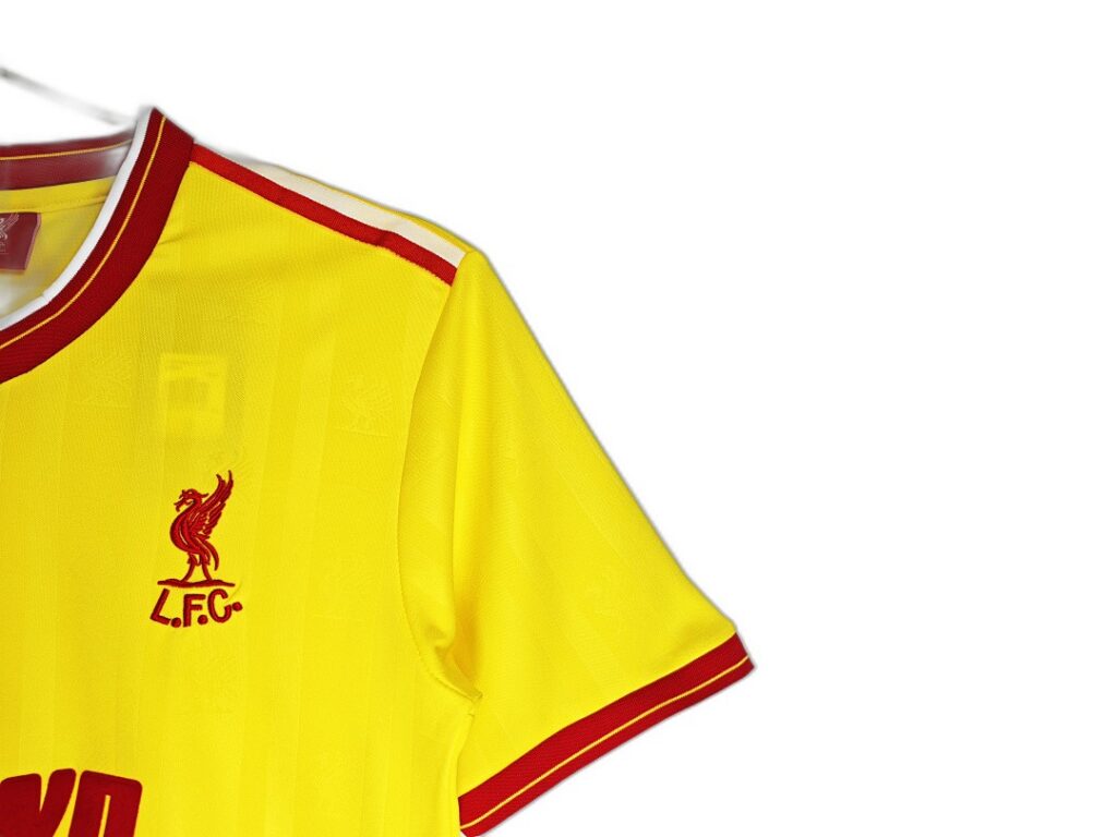 Maillot Liverpool Third 1985/86 Jaune