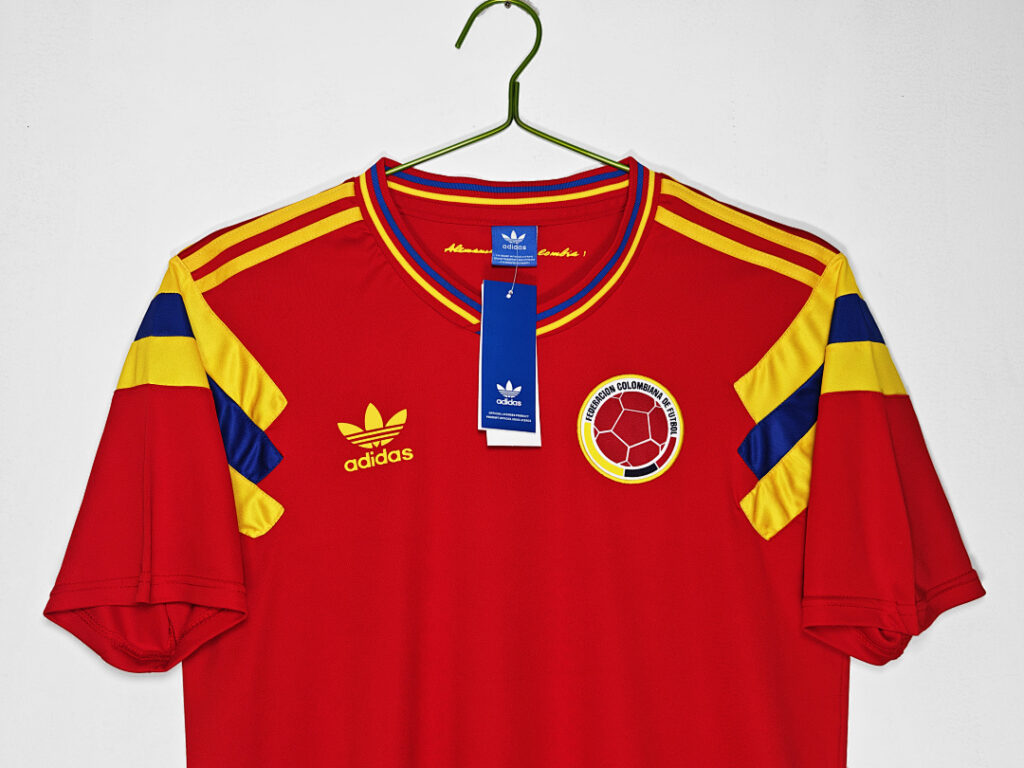 Maillot Colombie Extérieur 1990 Rouge