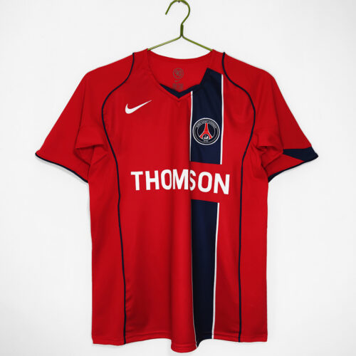 Maillot Paris Saint-Germain Extérieur 2004/05 Rouge
