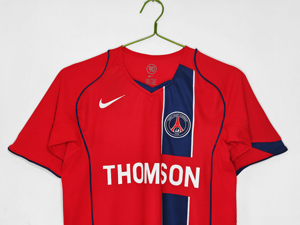 Maillot Paris Saint-Germain Extérieur 2004/05 Rouge