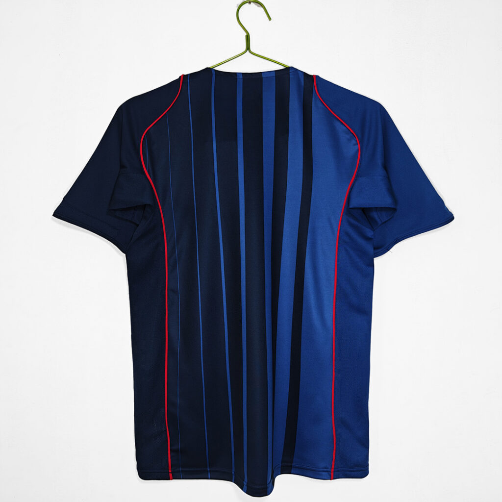 Maillot FC Barcelone Extérieur 2004/05 Bleu