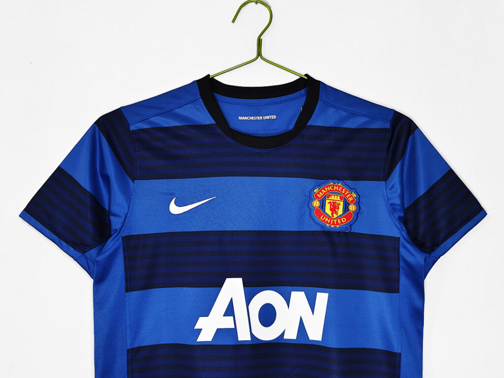 Maillot Manchester United Extérieur 2011/12 Bleu