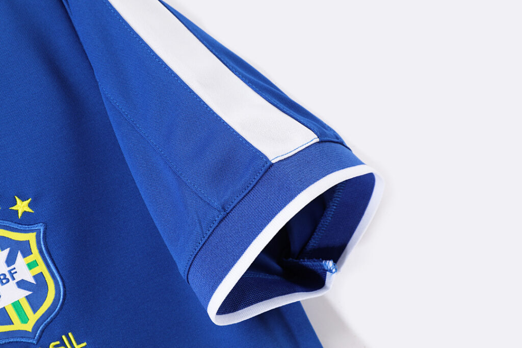 Maillot Brésil Extérieur 1997 Bleu