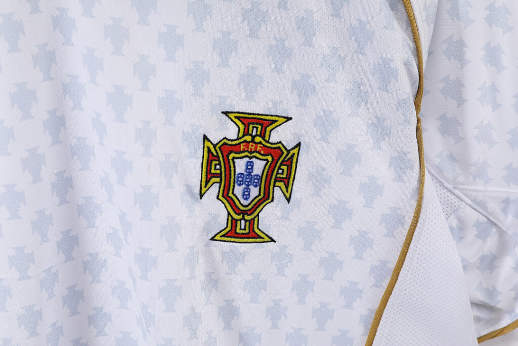 Maillot Portugal Extérieur 2004 Blanc