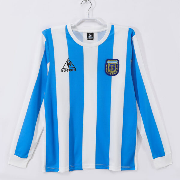 Maillot Argentine Domicile 1986 - Manches Longues