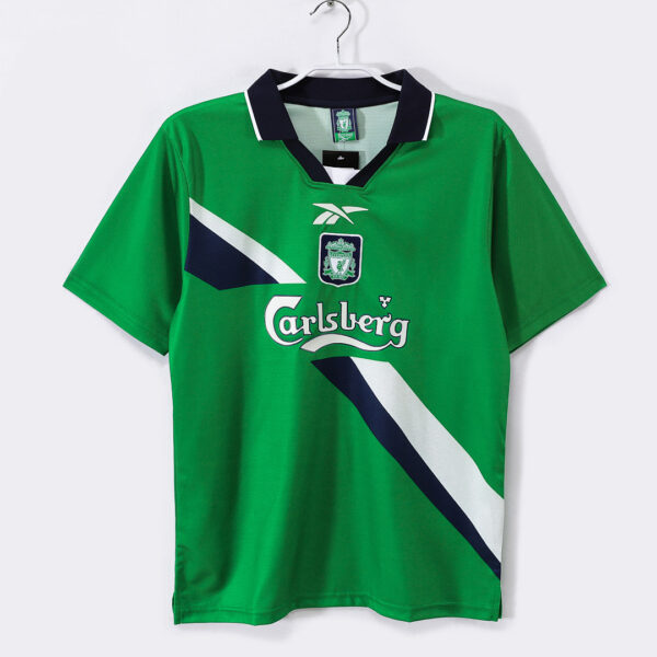 Maillot Liverpool Extérieur 1999/00 Vert