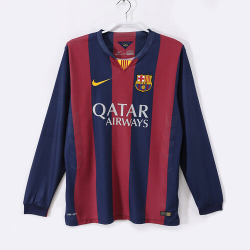 Maillot FC Barcelone Domicile 2014/15 - Manches Longues