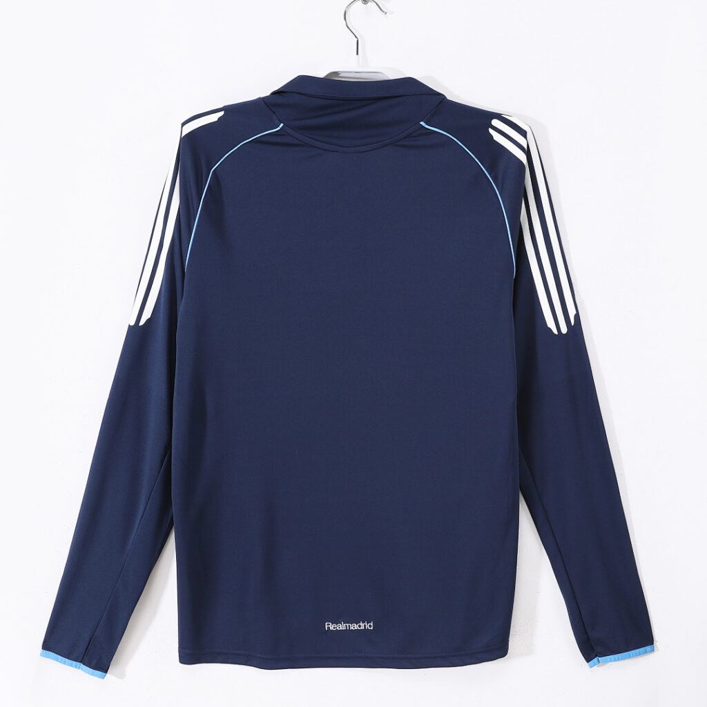 Maillot Real Madrid Extérieur 2005/06 Bleu - Manches Longues