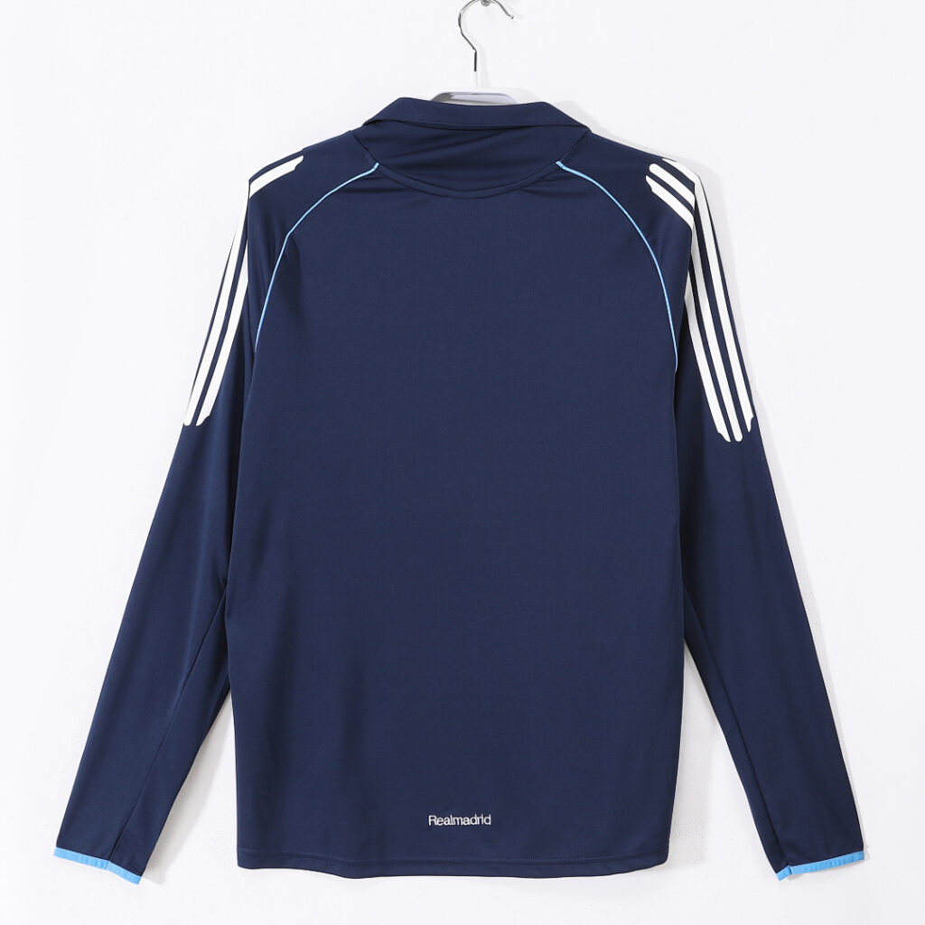 Maillot Real Madrid Extérieur 2005/06 Bleu - Manches Longues