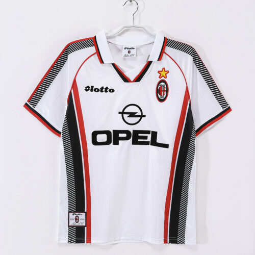 Maillot AC Milan Extérieur 1997/98 Blanc