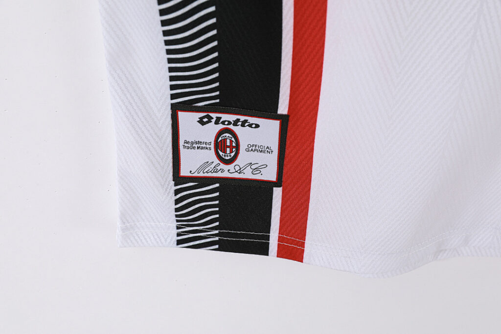 Maillot AC Milan Extérieur 1997/98 Blanc