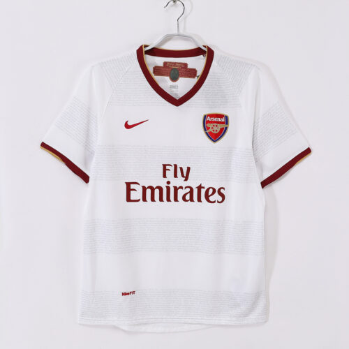 Maillot Arsenal Extérieur 2007/08 Blanc