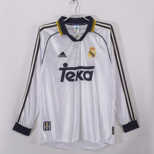 Maillot Real Madrid Domicile 1998/00 - Manches Longues