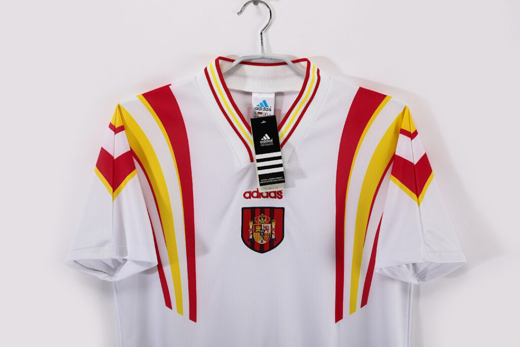 Maillot Espagne Third 1996 Blanc