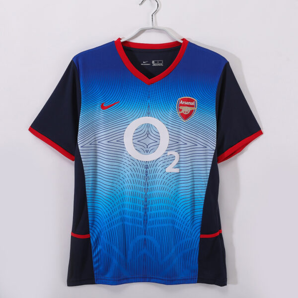 Maillot Arsenal Extérieur 2002/04 Bleu