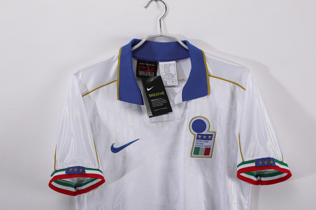 Maillot Italie Extérieur 1995 Blanc