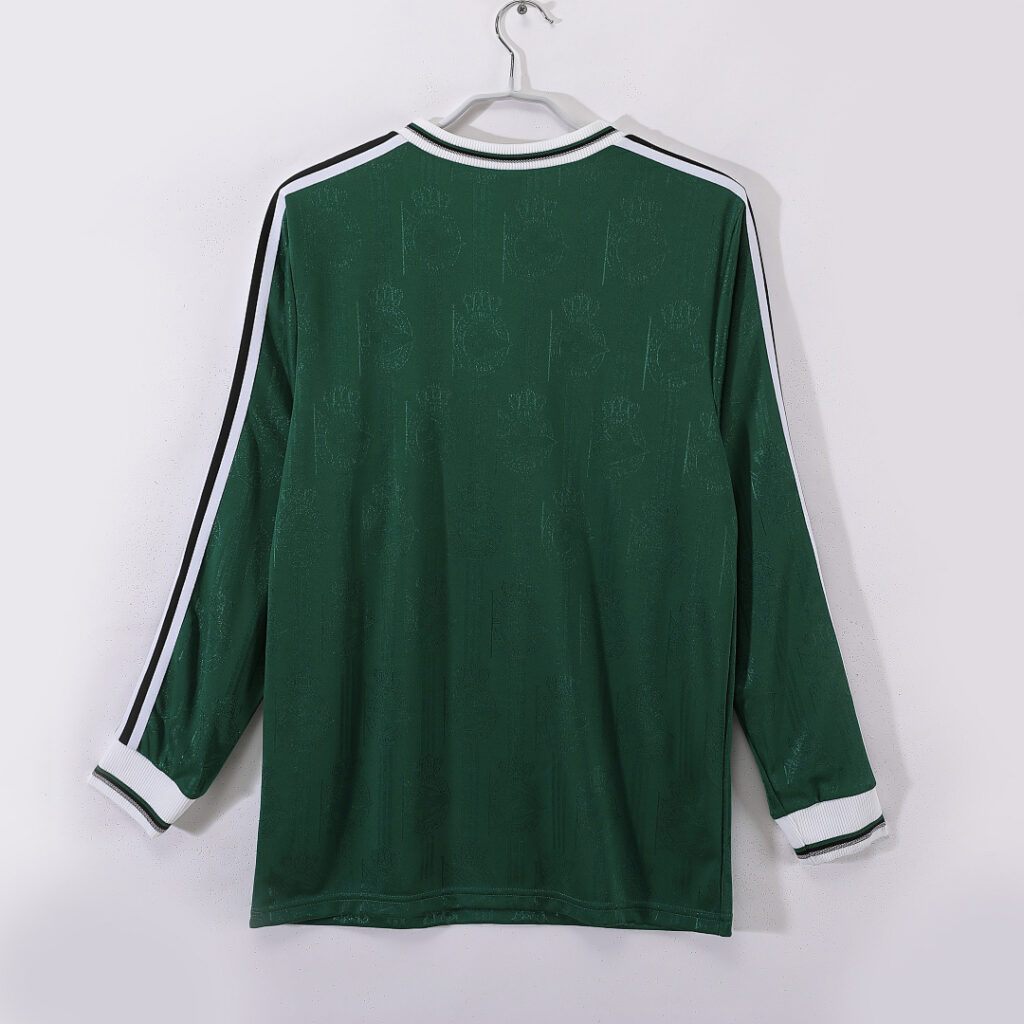 Maillot Deportivo La Coruña Extérieur 1999/00 Vert - Manches Longues