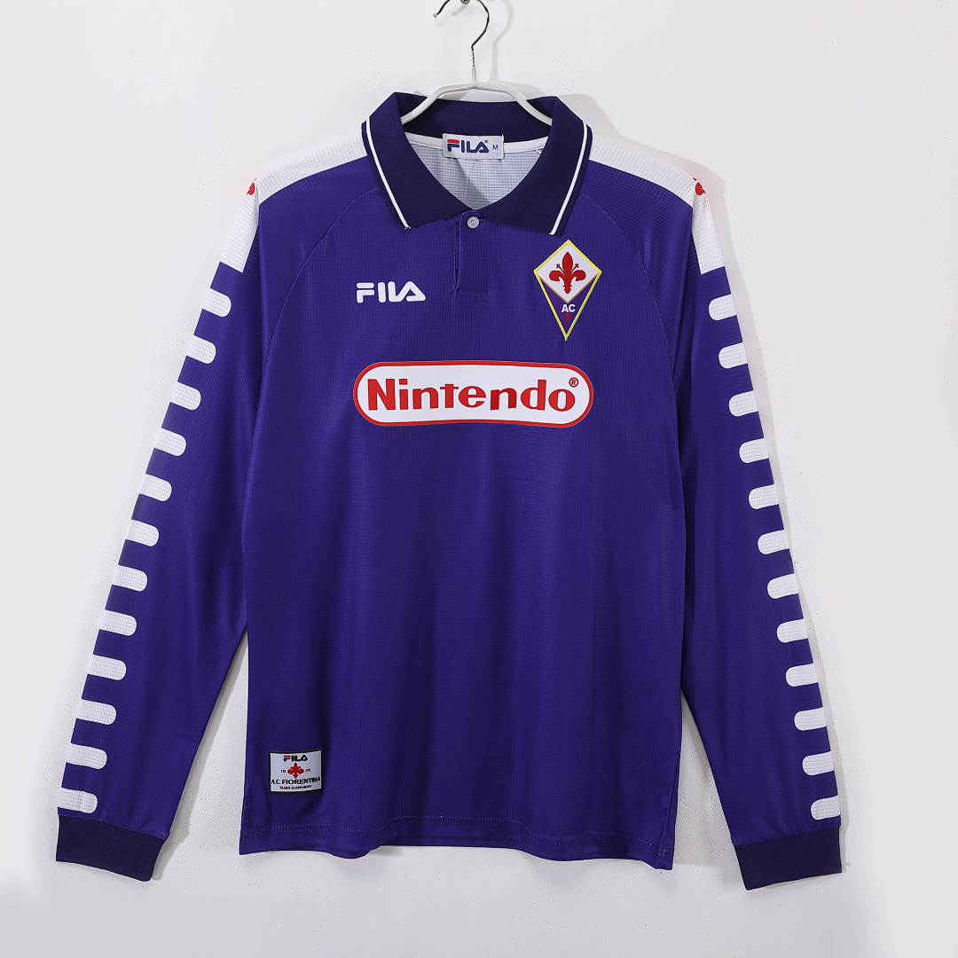 Maillot Fiorentina Domicile 1998/99 - Manches Longues
