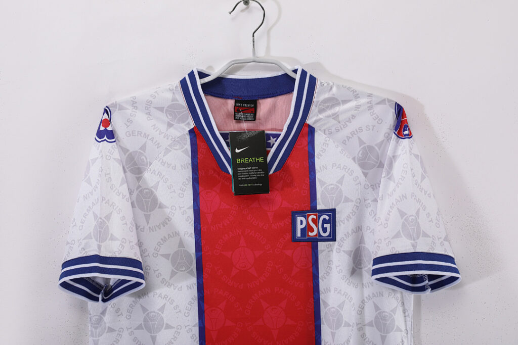 Maillot Paris Saint-Germain Extérieur 1994/95 Blanc