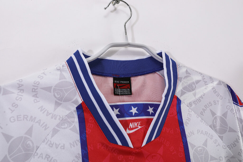 Maillot Paris Saint-Germain Extérieur 1994/95 Blanc