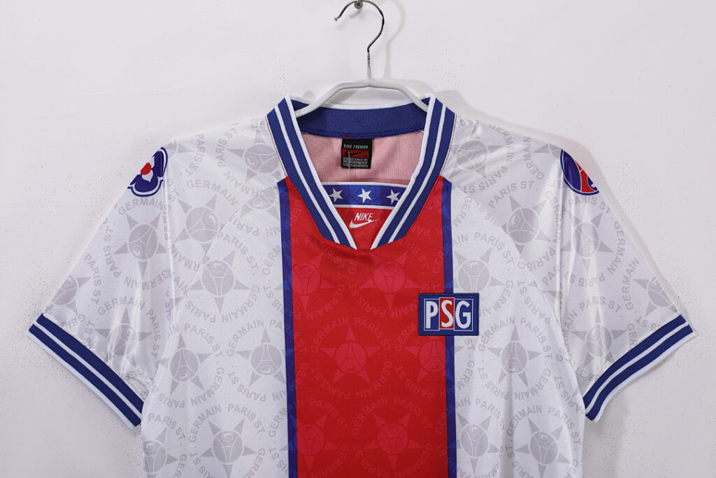 Maillot Paris Saint-Germain Extérieur 1994/95 Blanc
